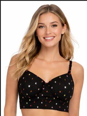 VS PINK Wireless Bra XL 💖 Cute Print Comfy